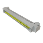 Conn Micro High Speed Socket Strip SKT 120 POS 0.8mm Solder RA SMD T/R
