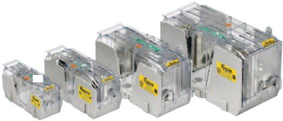 Eaton-JM60400-3CR Accesorios del fusible Fuse Block 400A 600VAC DIN Rail Screw