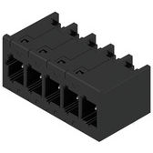 Weidmuller-2741440000 Steckverbinderleisten und Leiterplattenbuchsen Conn Header M 5 POS 5mm Solder RA Thru-Hole 18.5A Tube