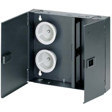 Panduit-FWME2 null Black Wall Mount Enclosure are designed to manage and organize fiber distribution