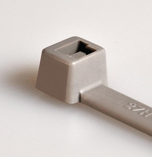 HellermannTyton-116-01818 扎线带 Cable Ties, Cable Tie Polyamide 6/6 Gray 22mm 80N Bag