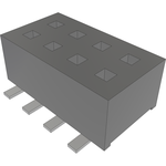 Conn Socket Strip SKT 8 POS 1.27mm Solder ST Top Entry SMD TIGER CLAW™ Bag