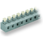 PCB Terminal Block, Push-button, 1.5 mm2, Pin spacing 7.5-7.62 mm, 6-pole, Push-in Cage Clamp