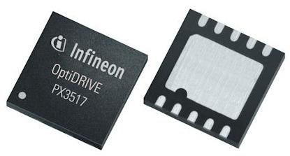 Infineon Technologies AG-PX3517FTMA1 Gate- und Leistungstreibern Driver 2-OUT High Side/Low Side 10-Pin TDSON EP T/R