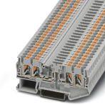 PHOENIX CONTACT-3270094 Bloques terminales del conector Conn Disconnect Terminal Block 4 POS Push-In DIN Rail 20A