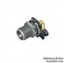 CONEC-43-01205 圆形连接器 Conn M12 Circular PIN 4 POS Solder RA Thru-Hole 4 Terminal 1 Port