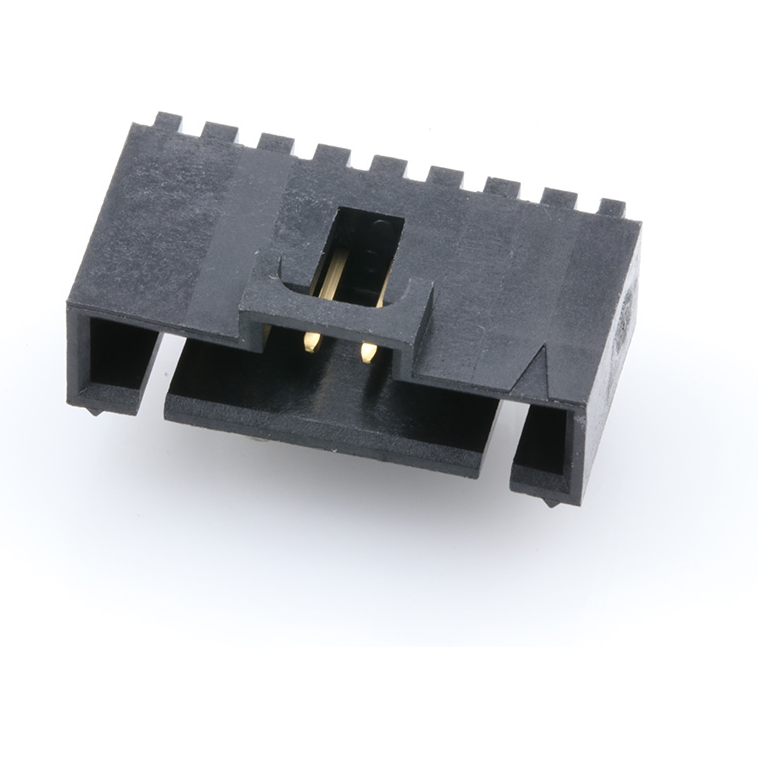 Molex-0705530007 Connector Headers and PCB Receptacles Conn Shrouded Header (4 Sides) HDR 8 POS 2.54mm Solder RA Side Entry Thru-Hole SL Tube