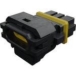 Conn Housing RCP 3 POS 2.5mm Crimp ST Cable Mount Black Mizu-P25™ Tray