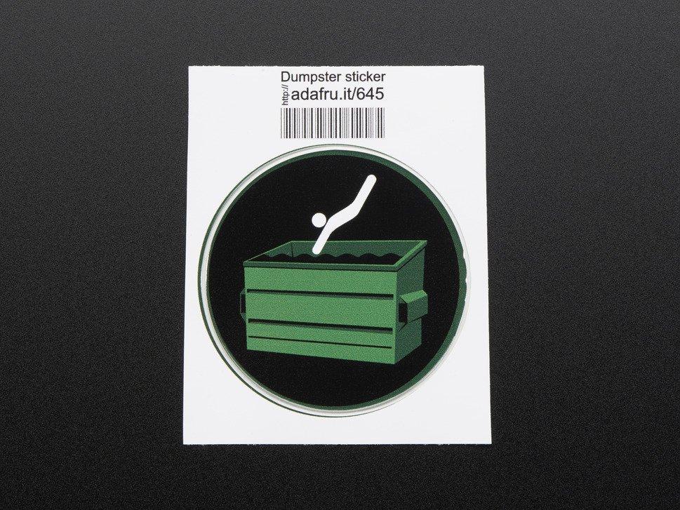 Adafruit Industries-645 Beschriftungen Labels Sticker Vinyl Gloss 50x50mm