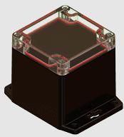 Serpac Electronic Enclosures-RBF33P06C28B Scatole, contenitori e rack Clear Polycarbonate Flange Mount Watertight Electronic Enclosure	 <h4><strong>CALIFORNIA&nbsp;PROPOSITION</strong> ⚠️<strong>65&nbsp;WARNING</strong>⚠️</h4>