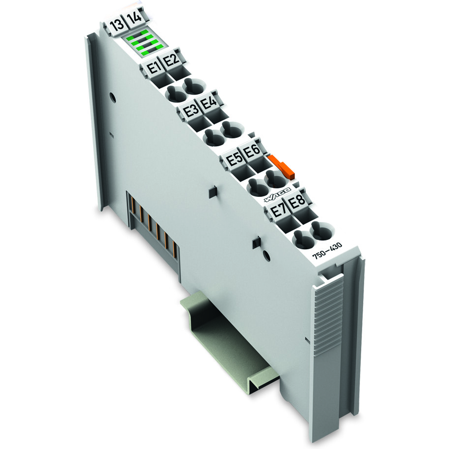 WAGO-750-430 Prodotti vari 8 Channel Digital Input Module 24 VDC 3 ms