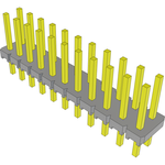Conn Unshrouded Header HDR 22 POS 2.54mm Solder ST Top Entry Thru-Hole Bulk
