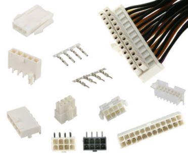 Amphenol Communications Solutions-10122956-028LF Cable Assembly AC Power Right Angle Wire outlet Cable Assembly 8 POS