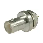 Conn BNC 0Hz to 4GHz 50Ohm Solder Cup ST Panel Mount F Gold Over Nickel Single