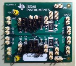 Texas Instruments-TPS22960EVM Power Management Development Boards and Kits TPS22960 Power Switch Evaluation Board