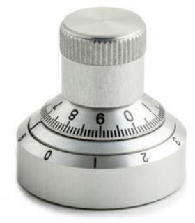 Kilo International-411 Zubehör für Widerstände Turn-Counting Dial without Compromise