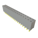 Conn Socket Strip SKT 36 POS 2mm Solder ST Top Entry Thru-Hole Tube