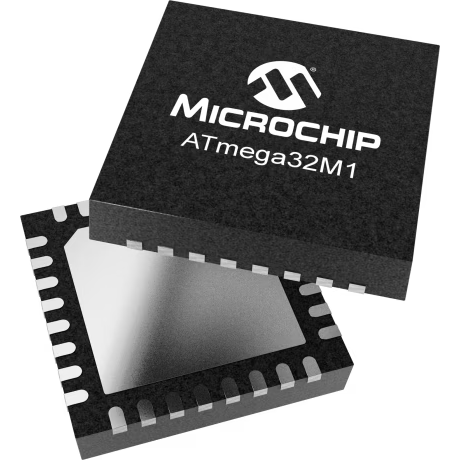 Microchip Technology-ATMEGA32M1-MU Microcontrollers - MCUs MCU 8-bit AVR RISC 32KB Flash 3.3V/5V 32-Pin QFN EP Tray