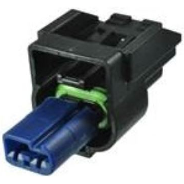 Delphi-15532568 Einzeladersteckverbinder, Gehäuse 2 Way Female APEX 1.2 Connector Gray-Dark