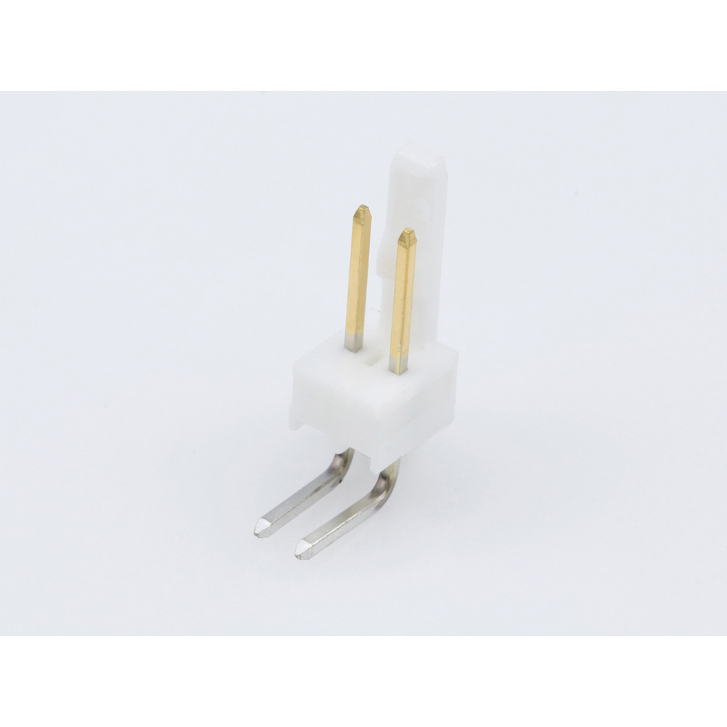 Molex-0022124022 Embases de raccordement et réceptacles PCB Conn Wire to Board HDR 2 POS 2.54mm Solder RA Top Entry Thru-Hole KK 254 Bag