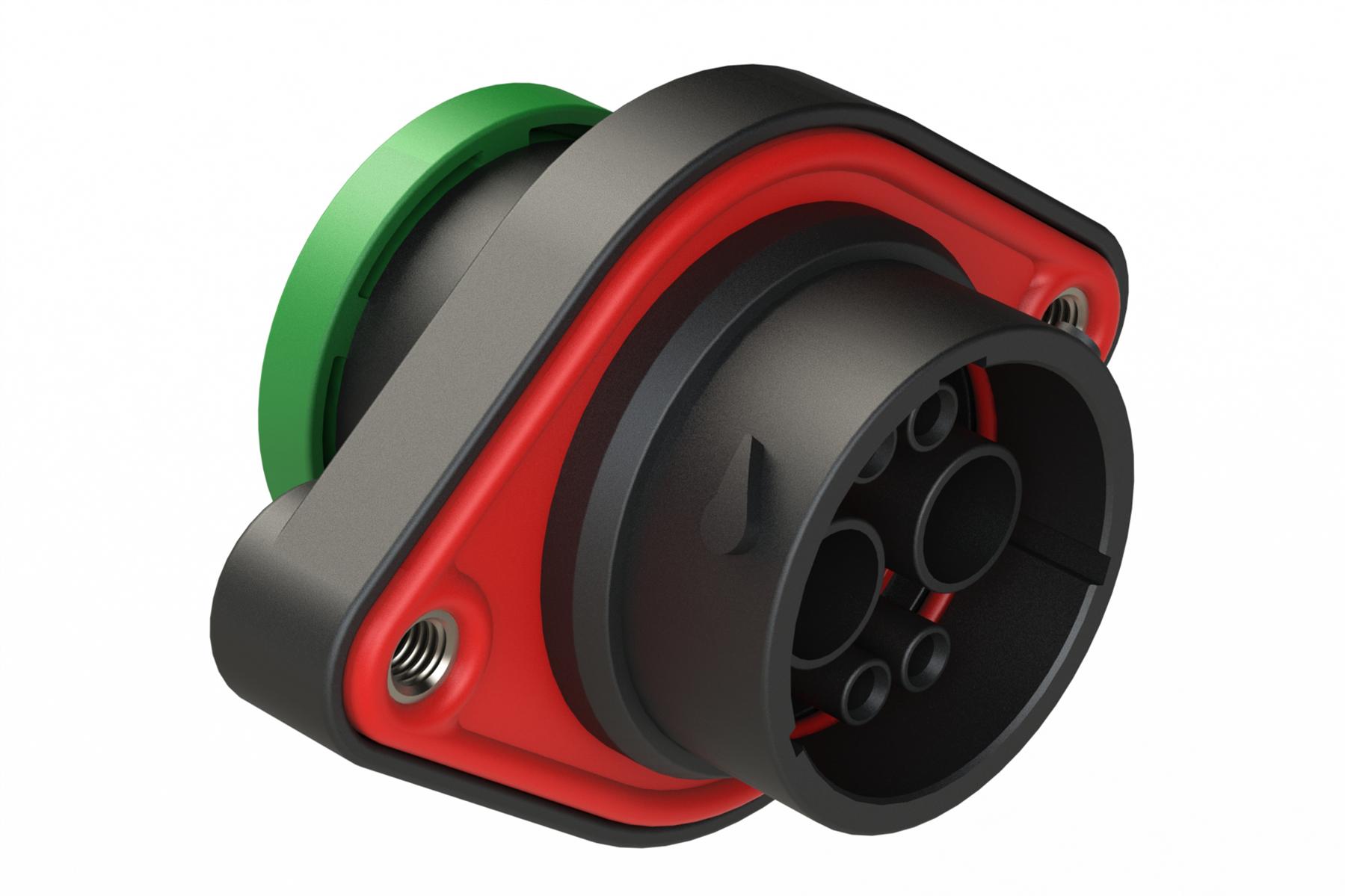 Amphenol-AHDP02-18-06SN-BRA Steckverbinder, rund Conn Circular SKT 6 POS ST Panel Mount 6 Terminal 1 Port Box