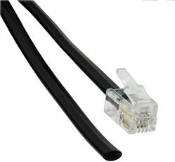 Assmann WSW components, Inc-AT-S-26-4/4/B-25-OE Andere Kabelbaugruppen Modular Cable Assembly Straight/Open End, Unshielded, PVC