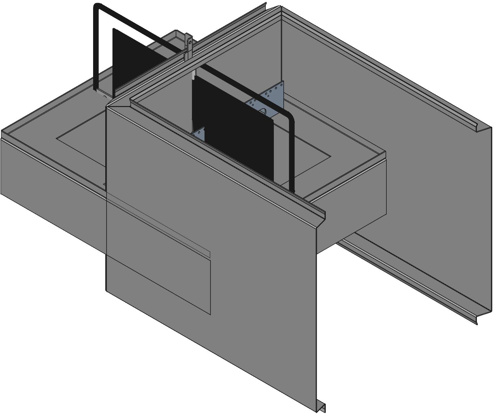 Hammond Manufacturing-EN4DH202424WLG  Type 4 Mild Steel Dual Enclosures