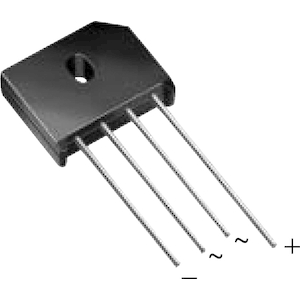 Vishay-KBU4D-E4/51 Bridge Rectifiers Rectifier Bridge Diode Single 200V 4A 4-Pin Case KBU Bulk