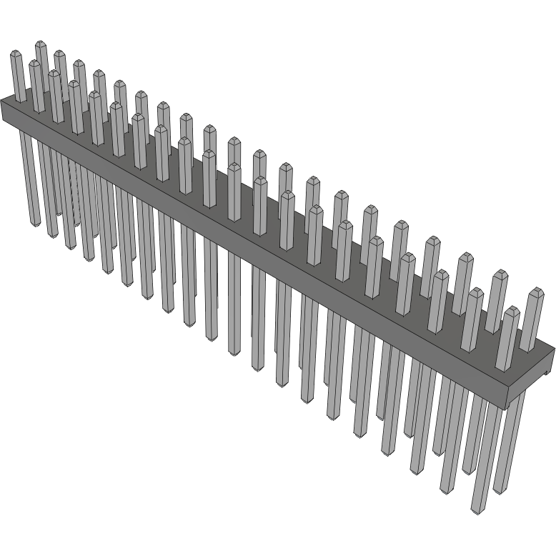 Samtec-MTMM-120-09-T-D-140 Steckverbinderleisten und Leiterplattenbuchsen Conn Unshrouded Header HDR 40 POS 2mm Solder ST Top Entry Thru-Hole Bulk