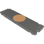 Conn Open Pin Field Array F 240 POS 1.27mm Solder ST Top Entry SMD T/R