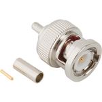 Conn BNC 0Hz to 4GHz 50Ohm Crimp ST Cable Mount PL Gold