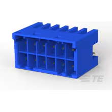 TE Connectivity-2-1971906-6 Piastre connettori e prese PCB Conn Wire to Board HDR 12Power/12Signal POS 3.3mm Solder ST Top Entry Thru-Hole Tray