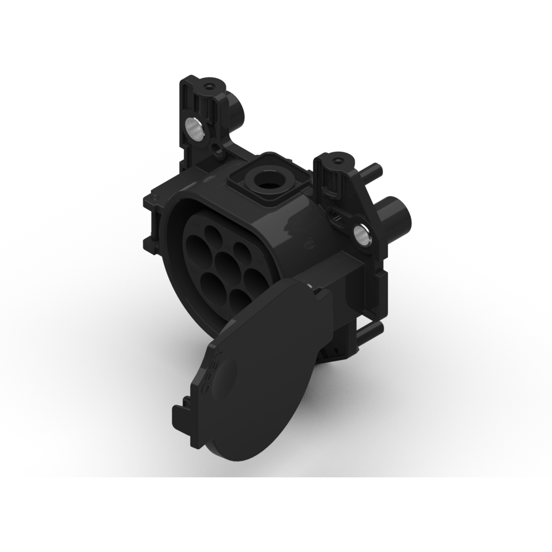 Delphi-33402098 Einzeladersteckverbinder, Gehäuse HV 7 Way Connector Assembly, Right Open