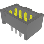 Conn Shrouded Header HDR 8 POS 2mm Solder ST Thru-Hole Tube