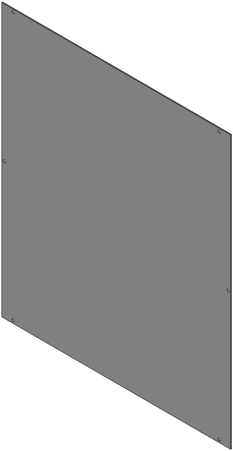 Hammond Manufacturing-C2T1931SBK1 null Black Steel Solid Top Pane