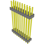 Conn Board Stacker HDR 18 POS 2.54mm Solder ST Top Entry Thru-Hole Bulk