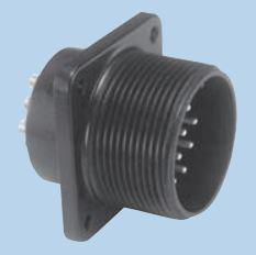 Amphenol-ACS02A286SY472 Conector circular Conn Circular SKT 3 POS Solder ST Box Mount 3 Terminal 1 Port