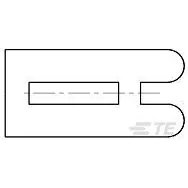 TE Connectivity-926498-2 Accessori per connettori Connector Accessories Keying Plug Straight Green Bag