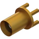 Amphenol SV Microwave-8821-60021 RF-Steckverbinder Conn BZ 0Hz to 2GHz 50Ohm Solder ST Thru-Hole F Bag
