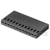TE Connectivity-2-87499-4 Einzeladersteckverbinder, Gehäuse Conn Housing RCP 13 POS 2.54mm Crimp ST Cable Mount Black Package