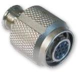 Glenair-805-002-16NF19-3SA Steckverbinder, rund Conn Circular SKT 3 POS Crimp ST Cable Mount 3 Terminal 1 Port