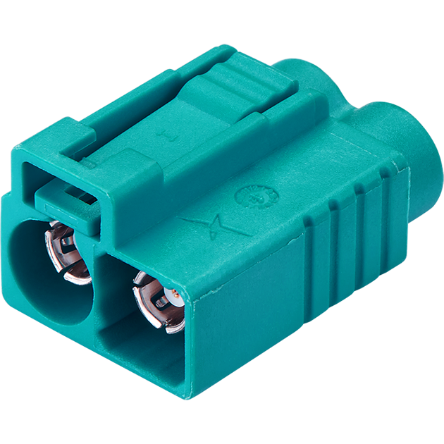 taoglas-FKDMIG RF-Steckverbinder Dual FAKRA Code I Beige Plug