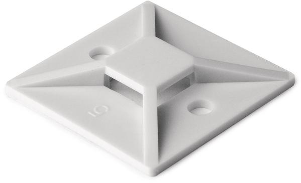 HellermannTyton-151-28479 Kabelzubehör Cable Accessories Cable Tie Holder Polyamide 6/6 White