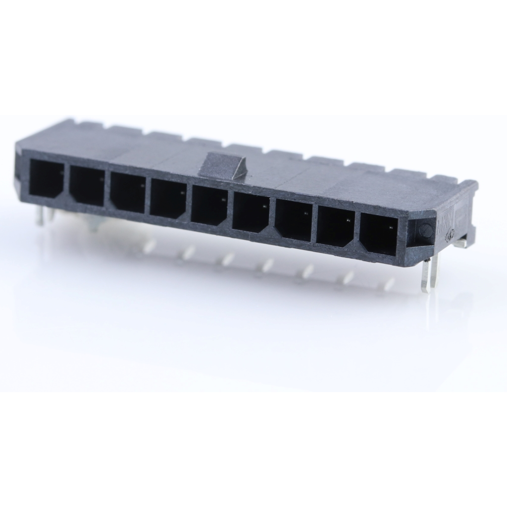 Molex-436500909 Steckverbinder Conn Power M 9 POS 3mm Solder RA SMD 9 Terminal 1 Port Micro-Fit 3.0™ T/R