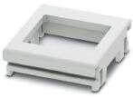 PHOENIX CONTACT-ICS25-F22J-7035 null DIN Rail Housing, ICS Filler, With RJ45 Function Cutout, Width 25 mm, Height 7 mm, Depth 22.5 mm, Color Light Gray (7035)