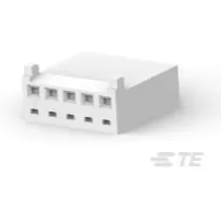 TE Connectivity-1375820-5 Einzeladersteckverbinder, Gehäuse Conn Housing RCP 5 POS 2.54mm Crimp ST Cable Mount Natural Package