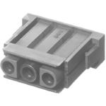 Connector Accessories 3 POS Pin Module For Coaxial Contacts Polyamide 6/6
