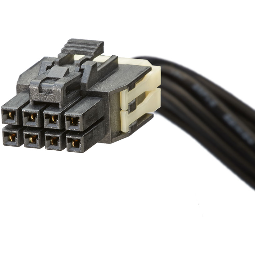 Molex-45130-0810 Andere Kabelbaugruppen Cable Assembly UL 1061 1m 20AWG Wire to Board to Wire to Board 8 to 8 POS F-F Crimp-Crimp Nano-Fit Bag