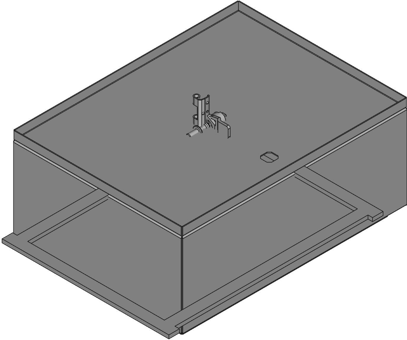 Hammond Manufacturing-EN4SD16126SS  Natural Stainless Steel 304 Wall Mount Type 4X Enclosure