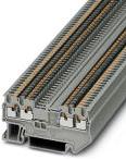 PHOENIX CONTACT-3208359 Steckverbinder, Klemmenblöcke Conn Feed-Through Terminal Block 4 POS Push-In Spring G DIN Rail/T DIN Rail 15A